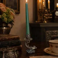 مجسمه ماهی شمعدان سیلور