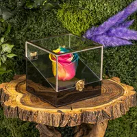 باکس و جعبه گل رز جاودان هدیه تولد و کادو