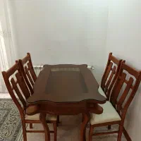 میز ناهارخوری ۴ نفره|میز و صندلی غذاخوری|تهران, فدک|دیوار