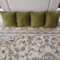 4 عدد کوسن سبز زیتونی نو نو نو 40 در 40