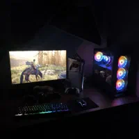 کیس گیمینگ قدرتمند با مانیتور 2k