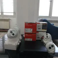 دوربین داهوآ و دی وی آر و هارد در حد نو