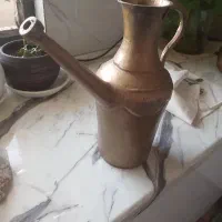 آفتابه مسی قدیمی سنگین وزن