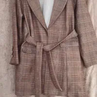 کت لباس پالتو بافت کاپشن بارنی