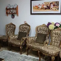 مبل ۹نفره استیل|مبلمان خانگی و میز عسلی|مشهد, حضرت حجت|دیوار