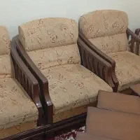 مبلمان ۷ نفره با میز عسلی|مبلمان خانگی و میز عسلی|سمنان, |دیوار