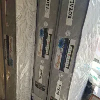 تشک رویال شرکتی(زیر قیمت بازار) طبی فنری ارتوپدیک|تشک تختخواب|اصفهان, تخت فولاد|دیوار