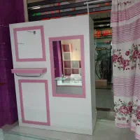 ویترین چوبی قفسه زیر قیمت