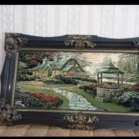 تابلو فرش طرح منظره