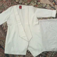 مانتو سفید مجلسی