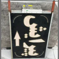 تابلو چشمک زن پیرایش