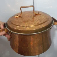 قابلمه مسی در حد نو