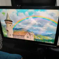 تلویزیون LCD سونی ۴۶ اینچ با کنترل|تلویزیون و پروژکتور|رشت, شهرک قدس|دیوار