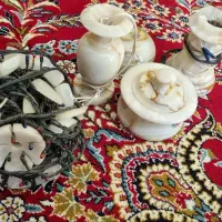 لوازم عتیقه سنگ مرمر