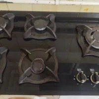 گاز صفحه ای مشکی