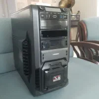 قاب کیس گیمینگ X5گرین با ۵ فن rgb|قطعات و لوازم جانبی رایانه|تهران, گلستان (شهرک راه آهن)|دیوار