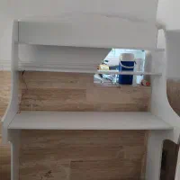 میز تحریر و کتابخانه
