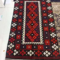 گلیم دستباف نو قشقایی رنگ طبیعی
