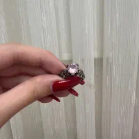 حلقه نقره ۹۲۵ با سنگهای رنگی|جواهرات|رشت, گلسار|دیوار