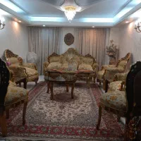 فروش مبلمان استیل با چوب گردو ۹ نفره|مبلمان خانگی و میز عسلی|تهران, مدائن|دیوار