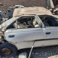 پژو تصادفی ۴۰۵