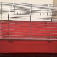 قفس خرگوش. همستر . کاملا نو باظرف غذا وآب و یونجه