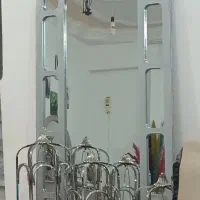 اینه قدی گنبدی و شمعدانی