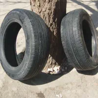 دو عدد لاستیک 50 درصد سمند