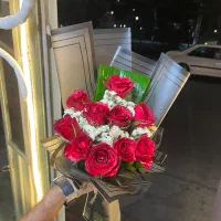 ۱۰ شاخه رز هلندی ممتاز طبیعی