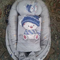 سرویس خواب نوزاد تشک گارد دار (غلت گیر)