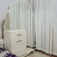 سرویس خواب کامل همراه تشک و زیر تختی درحد نو|تخت و سرویس خواب|ساوه, |دیوار