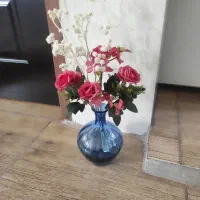 یک عدد گل وگلدان|گل مصنوعی|کرمانشاه, |دیوار