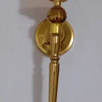 یک جفت دیوار کوب طلایی