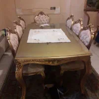 ست مبلمان استیل .نشیمن.ناهار خوری هشت نفره|مبلمان خانگی و میز عسلی|تهران, علم و صنعت|دیوار