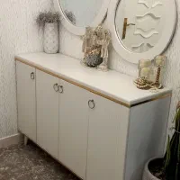 آینه و کنسول چوب درجه ۱