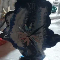 ساعت دکوراتیو رزینی|ساعت دیواری و تزئینی|خرمشهر, |دیوار