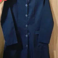 فرم لباس مدرسه سرمه‌ای