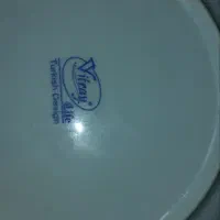 یک دست چینی ترک  و یک دست لیوان سیلور و یک سوفله|ظروف سرو و پذیرایی|گلبهار, شهر جدید گلبهار|دیوار