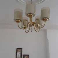 لوستر ۵ شاخه کاملا سالم