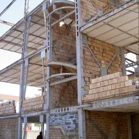 سر بندی و اسکلت ساختمان