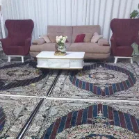 مبل. هشت نفره. تخت خواب شو. بسیار محکم و زیبا