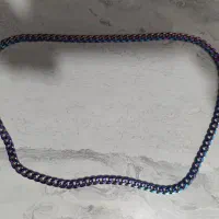 گردنبند هفت رنگ ، تمام استیل و رنگ ثابت و ضد زنگ