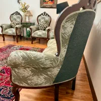 میلمان استیل ۹ نفره سلطنتی تمام گردو کلکسیونی نو