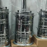 سماور برنجی سماور زغالی سماور برنجی ۲۵ لیتری