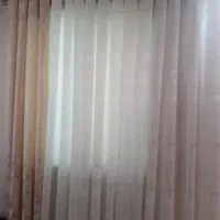 پرده پانج نونو با چوب پرده استیل و سرب