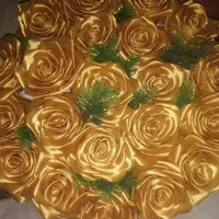 رز گلد طلایی شیک|گل مصنوعی|اهواز, حصیرآباد|دیوار