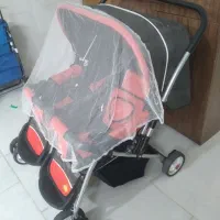 کالسکه با کیفیت دوقلوی خارجی happy baby درحد نو|کالسکه و لوازم جانبی|اصفهان, پوریای ولی|دیوار