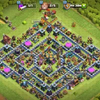 اکانت کلش آف کلنز تان 14لول 140