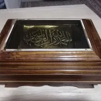 جعبه قرآن چوبی