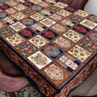 سفره پارچه ای و رومیزی مخمل ضد لک